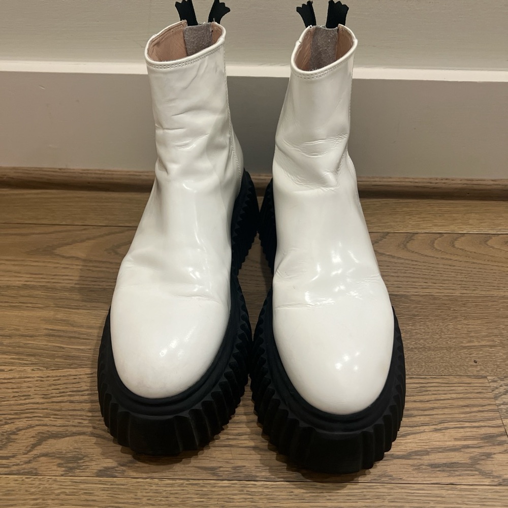 AGL Black Combat/Moto Boots